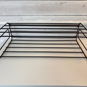 Lebber vintage® - black Frän wardrobe / hats / wall rack / coat rack vintage IKEA 1990&#39;s