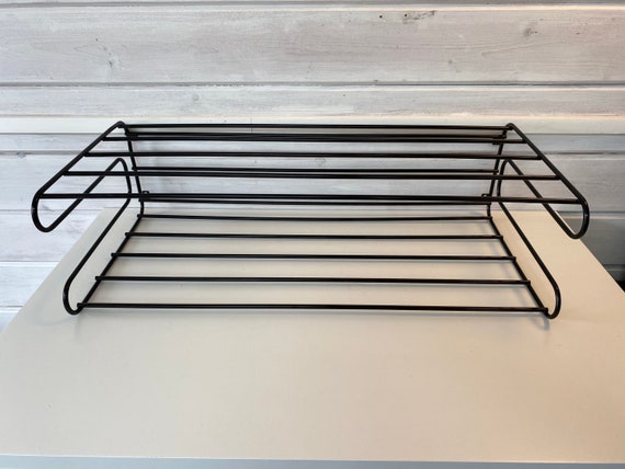Lebber vintage® - black Frän wardrobe / hats / wall rack / coat rack vintage IKEA 1990's