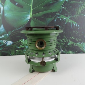 Lebber vintage® - Petroleum stove, petroleum stove, petroleum burner! Original with underplate.