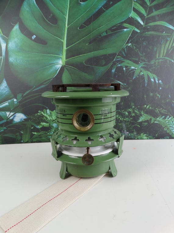 Lebber vintage® - Petroleum stove, petroleum stove, petroleum burner! Original with underplate.