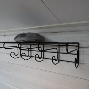 Lebber vintage® - Vintage Black Frän Ikea Coat Rack &#39;80
