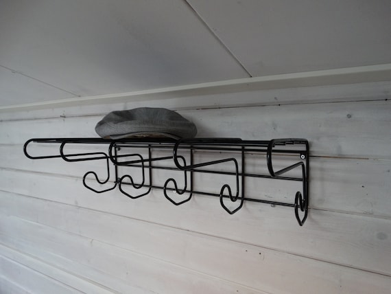 Lebber vintage® - Vintage Black Frän Ikea Coat Rack '80