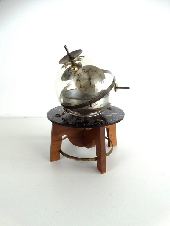 Lebber vintage® - Sputnik weather station, barometer, hygrometer, thermometer, 60s/70s, vintage
