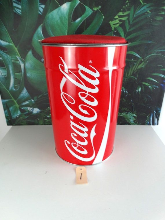 Lebber vintage® - Super large Coca Cola can from Shanghai to sit on, Vintage very rare!!