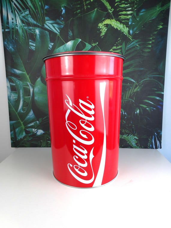 Lebber vintage® - Super large Coca Cola can, to sit on, Vintage very rare!!