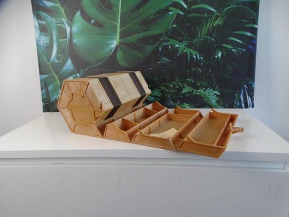 Lebber vintage® - Vintage Rolykit Roll-up Storage Box 1980s