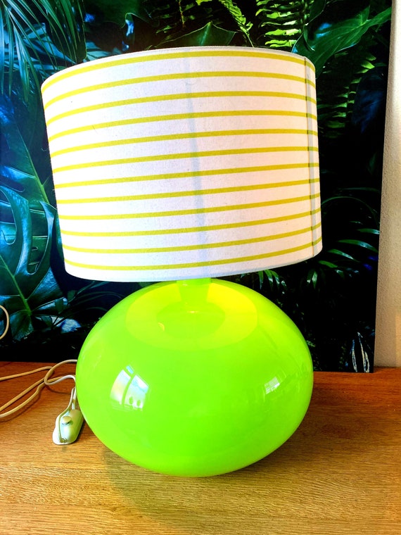 Lebber vintage® Ikea ljusas Ysby lamp groen. -