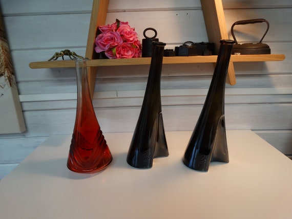 Lebber vintage® - O Frey & Co - Paco - decanters - Switzerland - Bern - pressed glass - 1970s