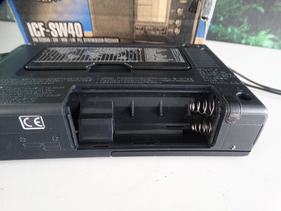 Lebber Vintage® - Sony World Receiver ICF-SW40, Worldband