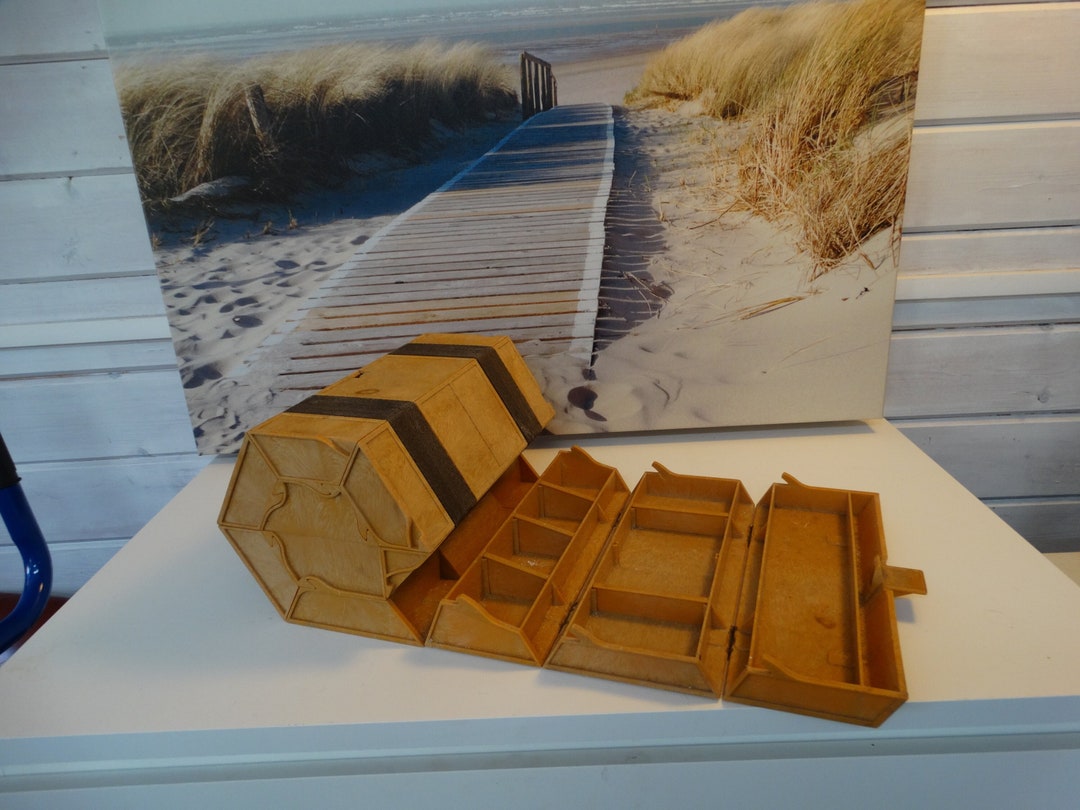 Lebber Vintage® Vintage Rolykit Rollup Storage Box 1980s Etsy