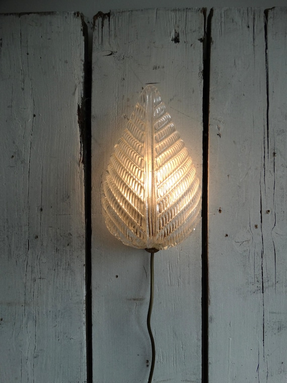 Lebber vintage® - Art Deco Murano glass wall lamp Barovier & Toso 1940.