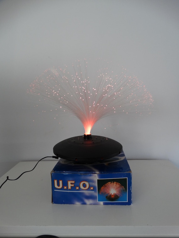 Lebber vintage® - Vintage Mathmos Poole space age optical fiber lamp! ready for take off!