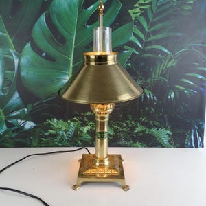 Lebber vintage® - Vintage Orient express lamp, Paris - Istanbul. Brass.