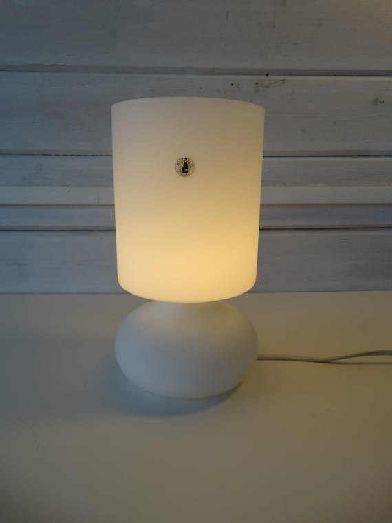 Lebber vintage® - Special LYKTA lamp, this lamp is white matt glass! frosted!