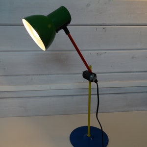 Vintage Veneta Lumi Tischlampe | Memphis-Milano-Stil | Pop-Art | Vintage 80er Jahre