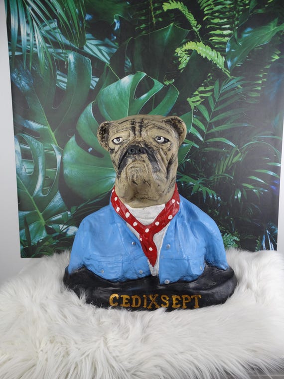 Lebber vintage® - Vintage Cedixsept jeans bulldog from Paris. Vintage Cedixsept brand bulldog.