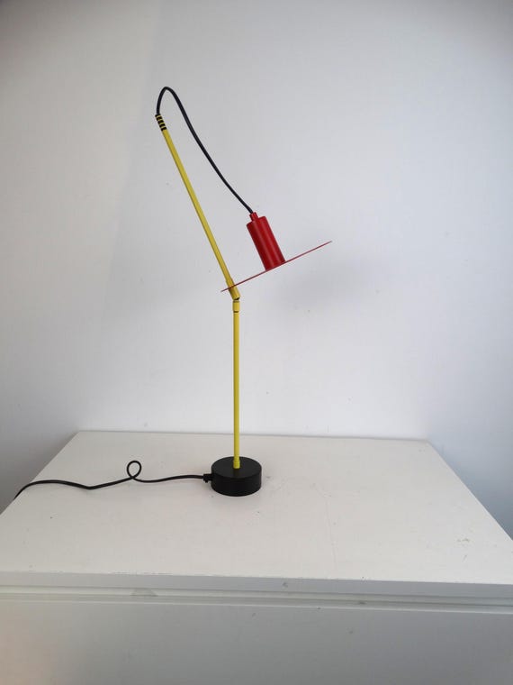 Lebber vintage® - Vintage post modern lamp in Memphis style.
