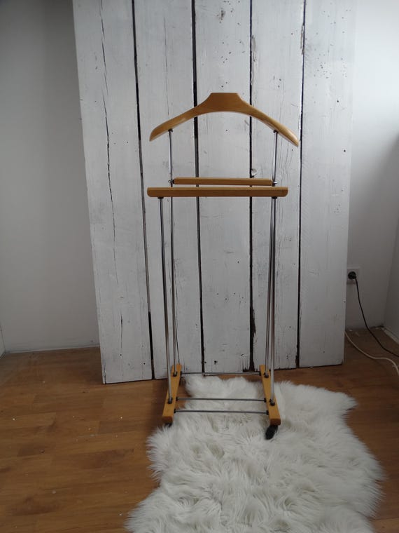 Lebber vintage® - Vintage dressboy from the eighties. Wood and metal.