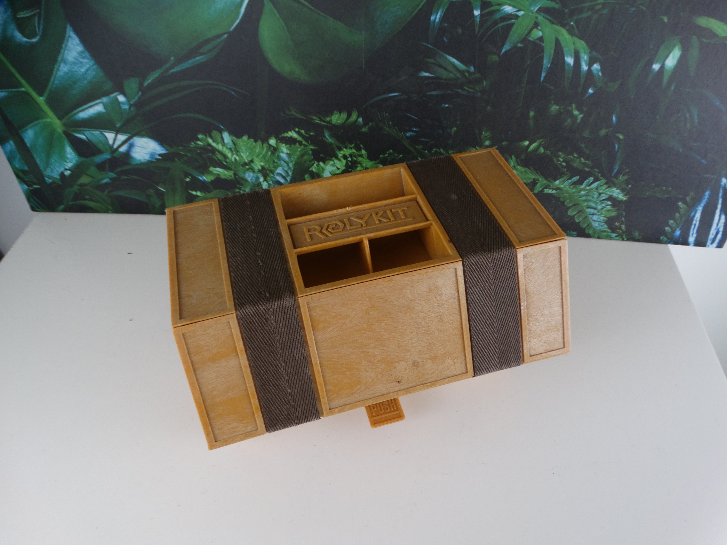 Lebber Vintage® - Vintage Rolykit Roll-up Storage Box 1980s
