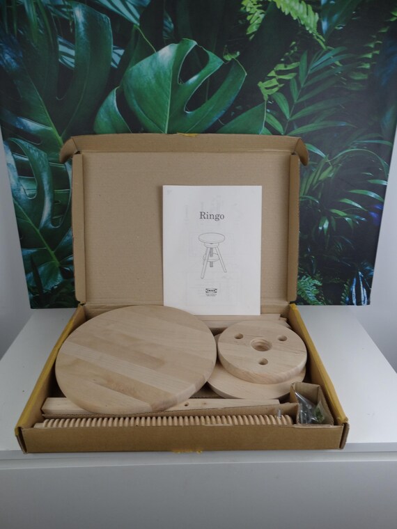 Lebber vintage® - Vintage Ikea Ringo stool, still new in the box.