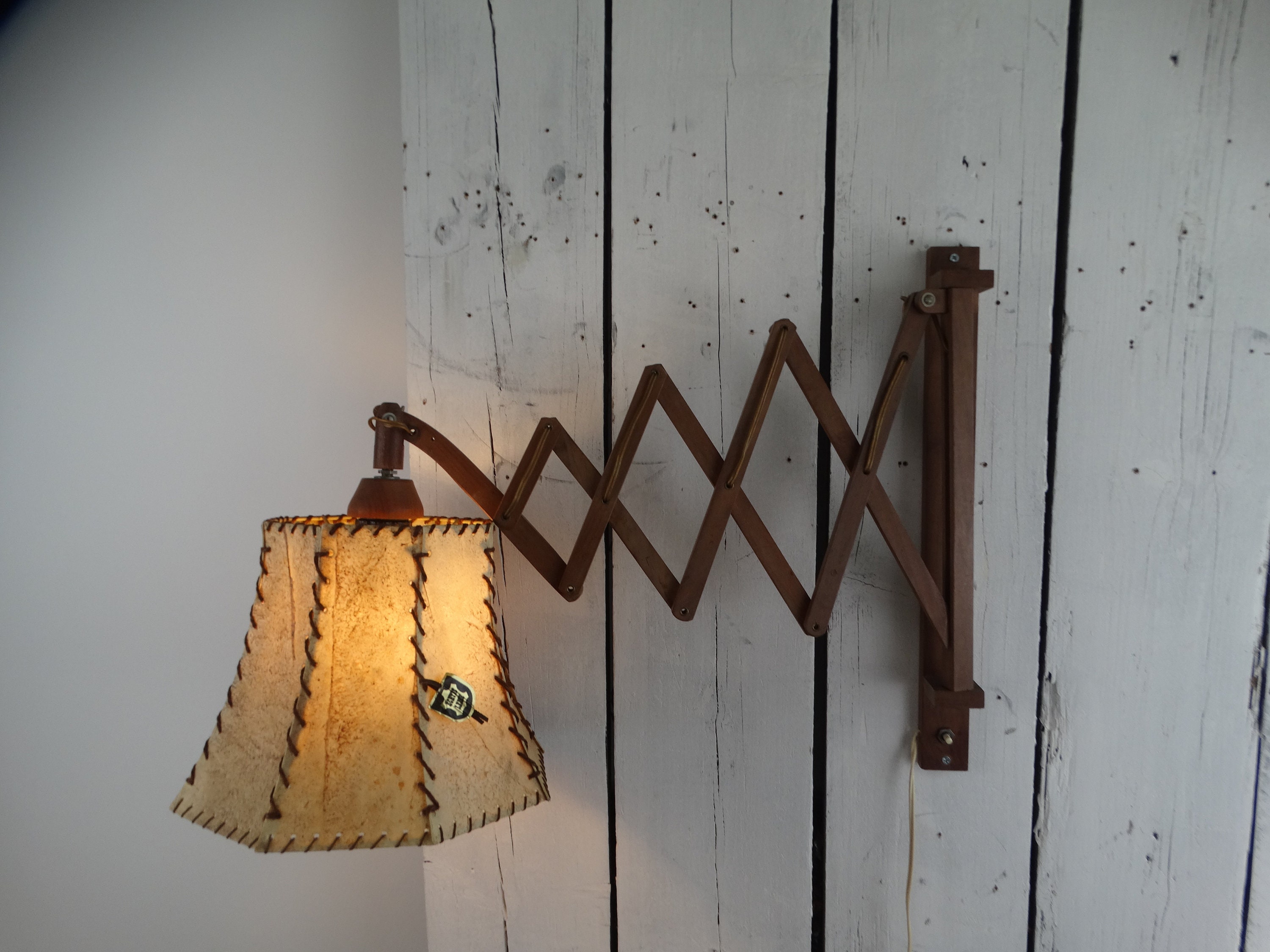 Vintage scissor lamp new arrivals