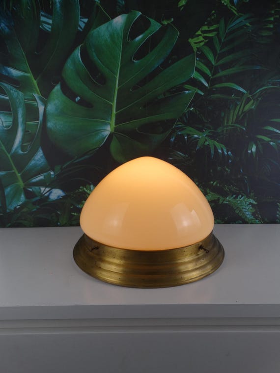 Lebber vintage® - Dutch Design - Giso Gispen - Ceiling lamp - Opal glass.