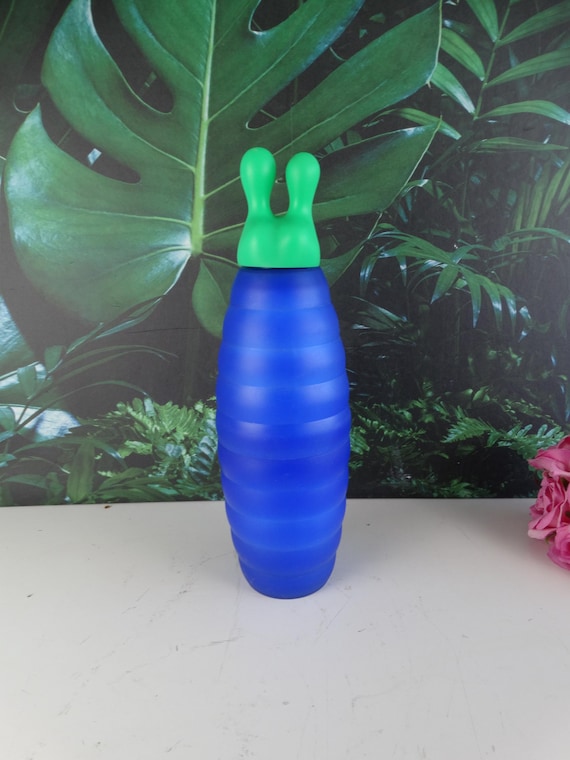 Lebber vintage® - Vintage 1997 Alessi x Guido Venturini Fred the Worm Thermos Memphis Style.