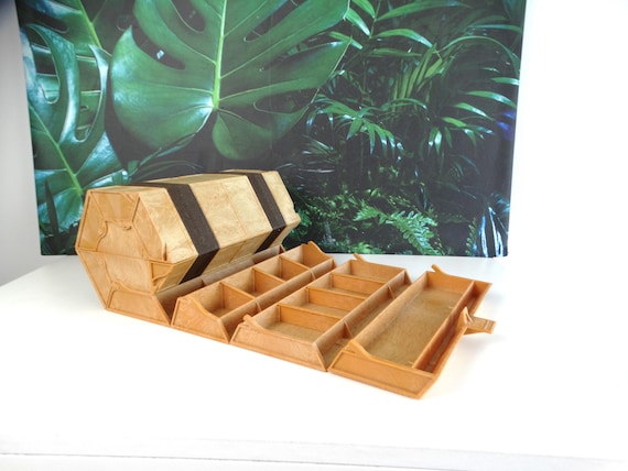 Lebber vintage® - Vintage Rolykit Roll-up Storage Box 1980s
