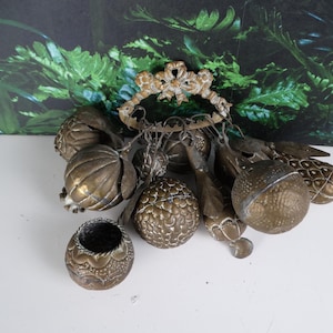 Lebber vintage® - ENORME Penca De Balangandan antigua. Fabricado en cobre.