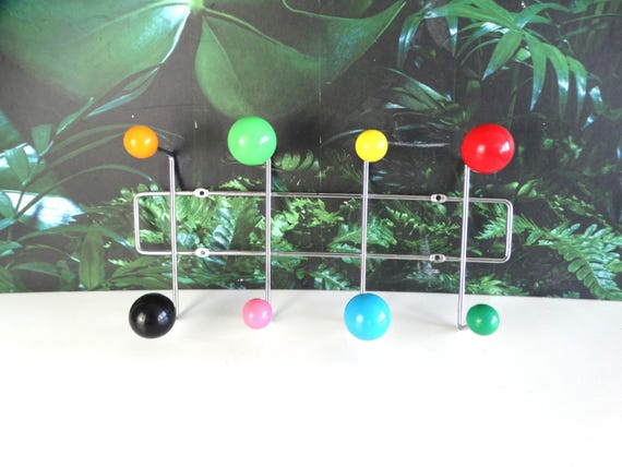 Lebber vintage® - Sputnik coat rack with beautiful colors!