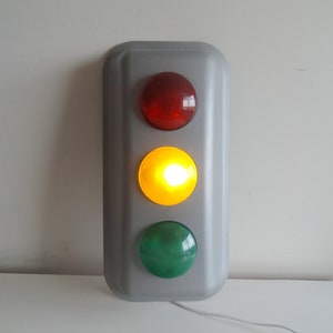 Lebber vintage® - Ikea design - Sweden - Type V0010 - traffic light lamp - wall lighting - 90's