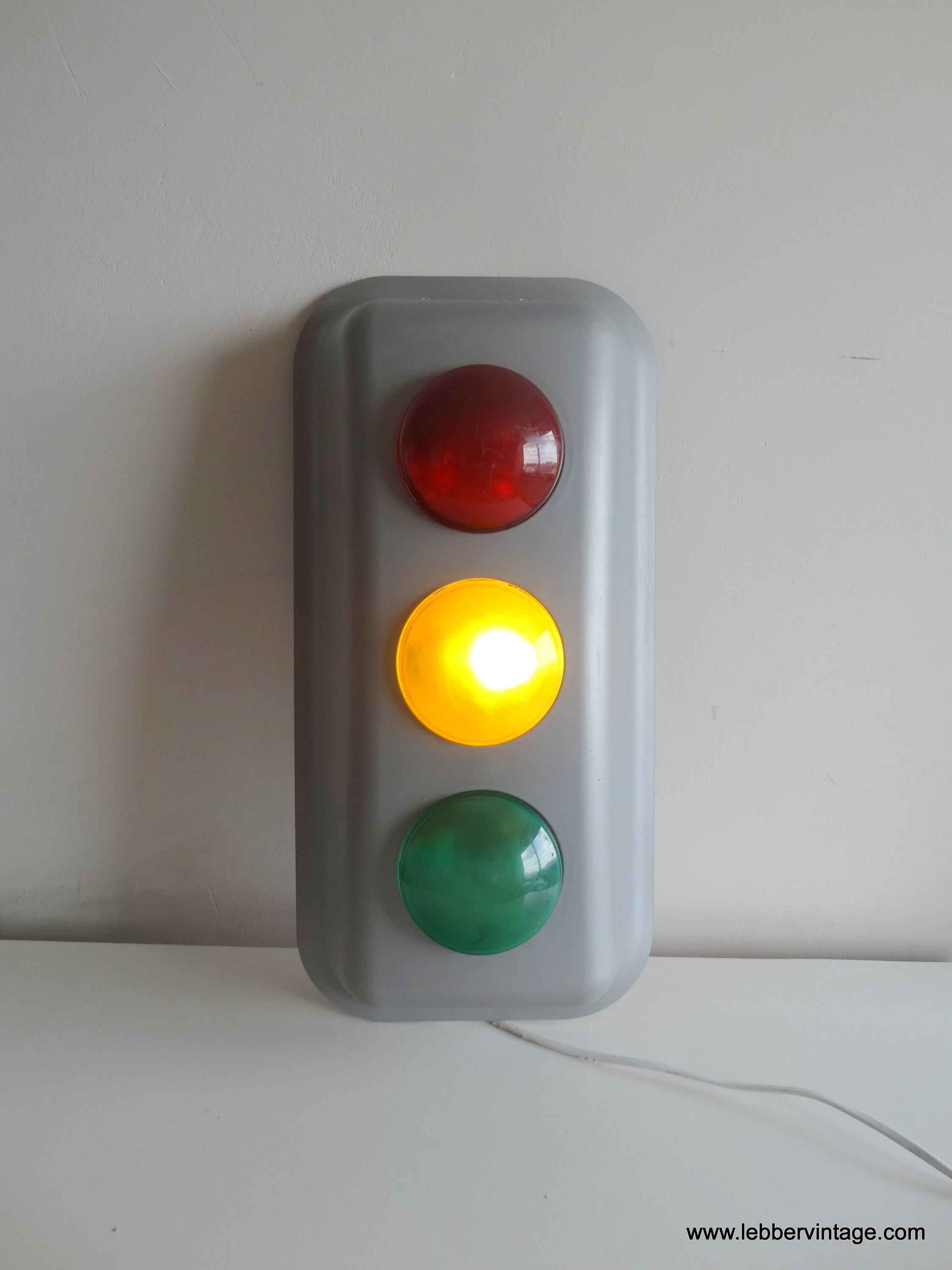 Lebber Vintage Ikea Design Sweden Type V0010 Traffic Light Lamp