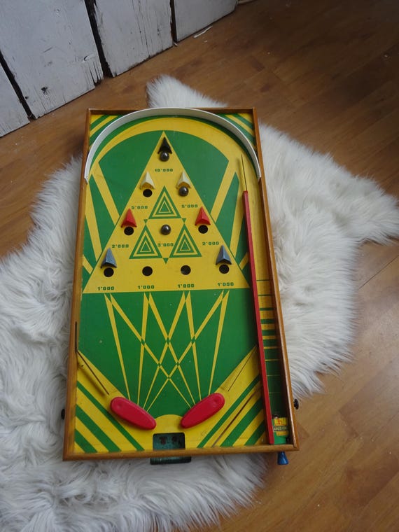 Lebber vintage® - Vintage pinball game - 1960s. Arco Falc Milano Italy.
