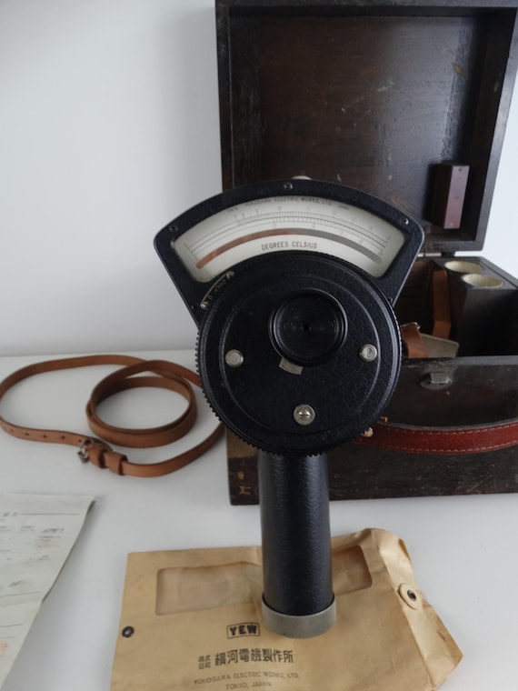 Lebber vintage® - Vintage optical pyrometer, yokogawa electric works LTD. 1961