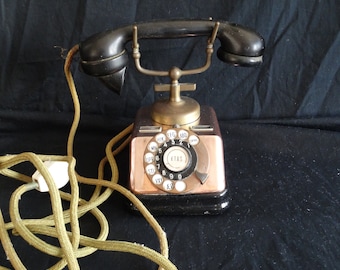 Lebber vintage® - Old Copper KTAS D30 Telephone Telefon Fabrik Automatic Copenhagen