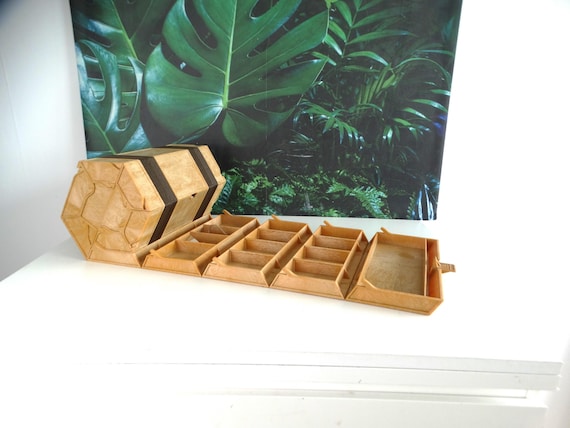 Lebber vintage® - Vintage Rolykit Roll-up Storage Box 1980s