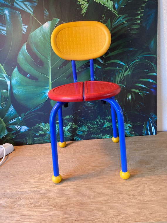 Lebber Vintage® - Memphis Milano Style Chair, Ikea Puzzle Lebber Vintage® - Memphis Milano Style Chair, Ikea Puzzle