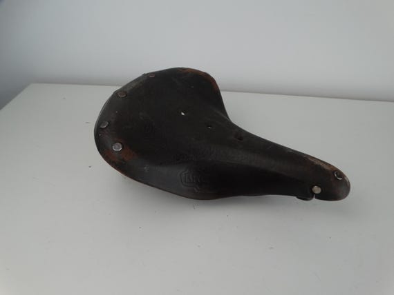 Lebber vintage® - Vintage saddle - Bicycle saddle - Brooks - Made in England - Leather - Bicycles - Bicycle accessories