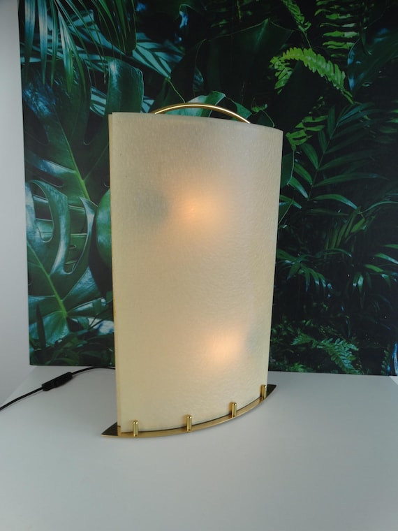 Lebber vintage® - Vintage Vibia table lamp, made in Spain. Hollywood Regency style.