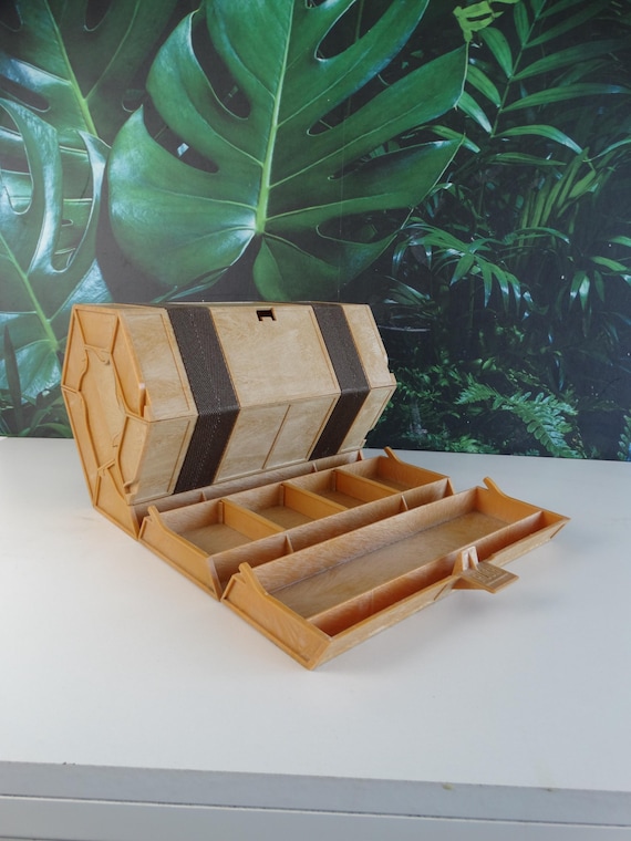 Lebber vintage® - Vintage Rolykit Roll-up Storage Box 1980s