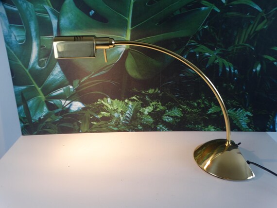 Lebber vintage® - Vintage Vibia made in Spain arc lamp in brass.