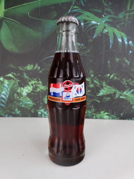 Lebber vintage - Coca Cola celebrate WC 1998 Netherlands-South Korea in Vélodrome - France