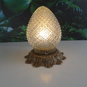 Lebber vintage® - Vintage Pinecone ceiling lamp - table lamp. 1960&#39;s