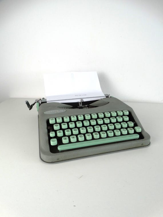 Lebber vintage® - Hermes baby typewriter, a Paillard product.