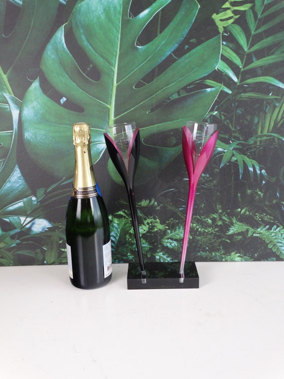 Lebber vintage® - French Moët & Chandon Flower Cupid. Tulip style.