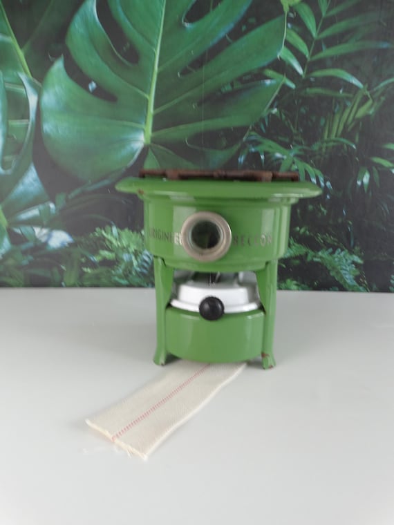 Lebber vintage® - Vintage Original Beccon 1-burner kerosene stove! Green.