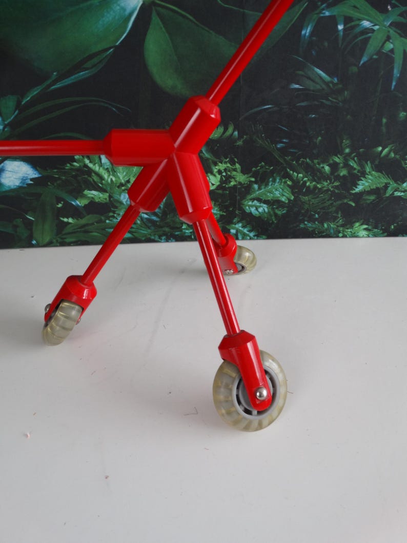 Lebber Vintage® Ikea Kila Desk Lamp, Red Dog, Rolling Desk Lamp, Design