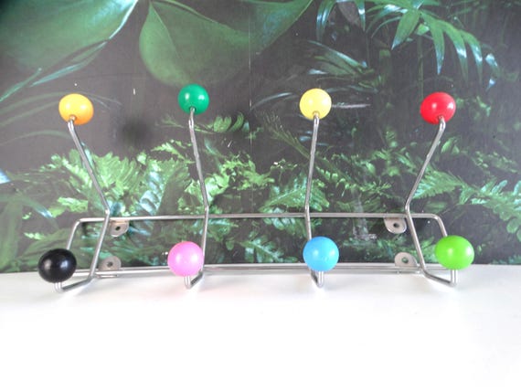Lebber vintage® - Sputnik coat rack with beautiful colors!
