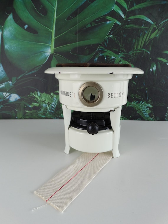 Lebber vintage® - Vintage Original Beccon kerosene stove 1 burner! Beige.