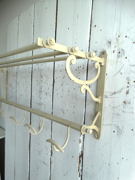 Lebber vintage® - Beautiful metal wagon coat rack, French train coat rack, in beautiful French style!